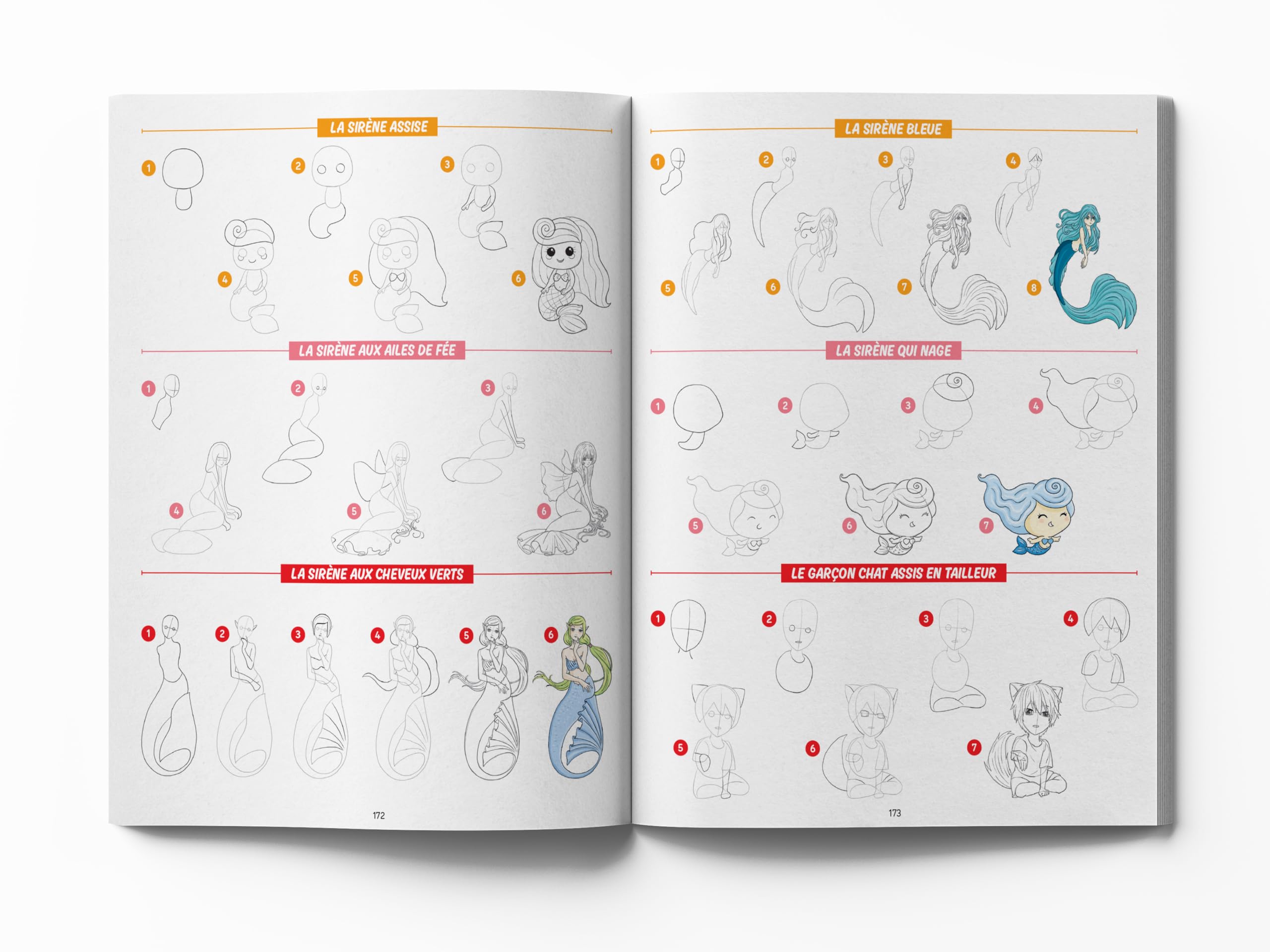 1000 modèles ultra-simples à dessiner en pas à pas – Manga