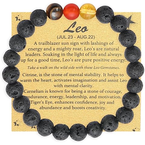 Spiritual Crystal Beads Zodiac Bracelet for Women Horoscope Jewelry Birthday Gift