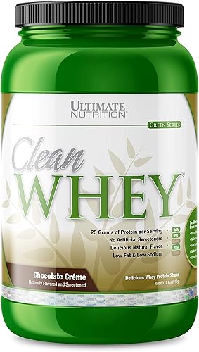 Miniatura 2 de Ultimate Nutrition Mezcla de proteína Clean Whey, crema de chocolate, 2 libras.