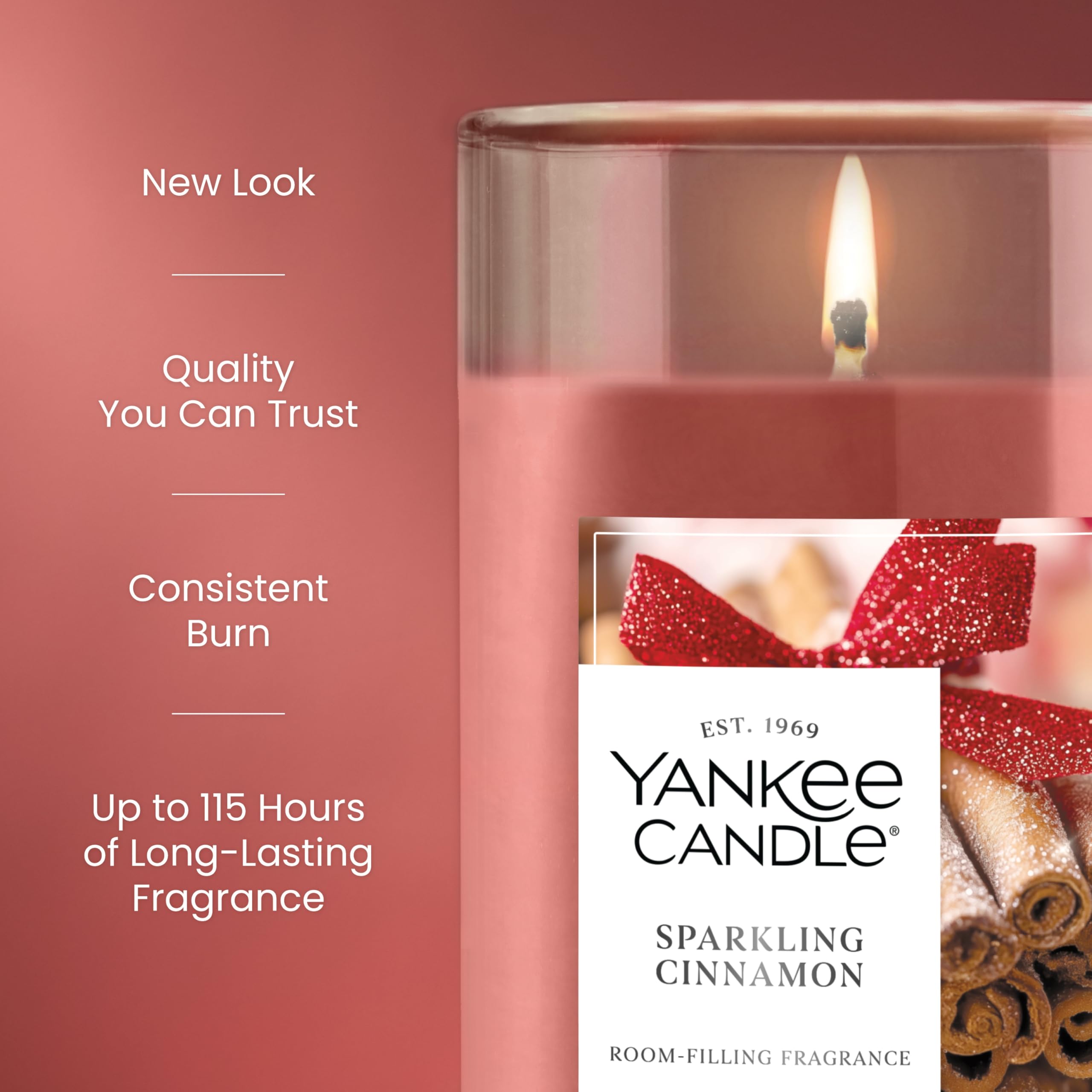 YANKEE CANDLE アロマ Amazon.com: Yankee Candle Medium Pillar Scented Candle with up to