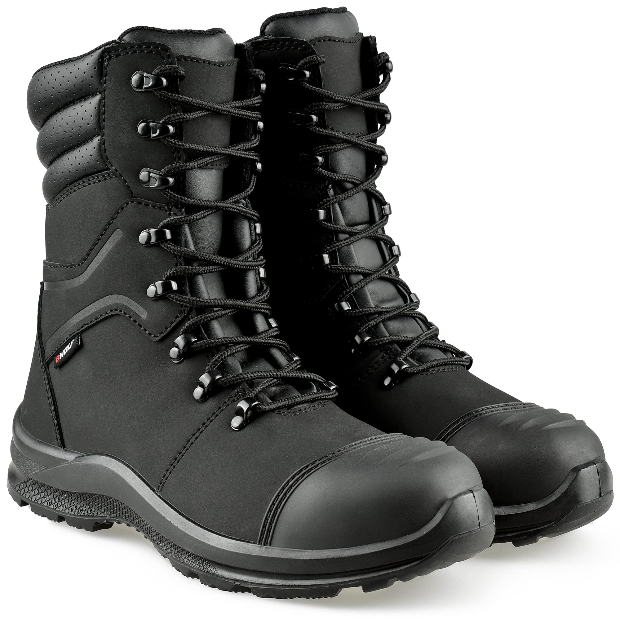BWOLF HUMMER - Scarpe da lavoro invernali da uomo, resistenti all'acqua e all'olio, antiscivolo, con tecnologia Grip 4 x 4