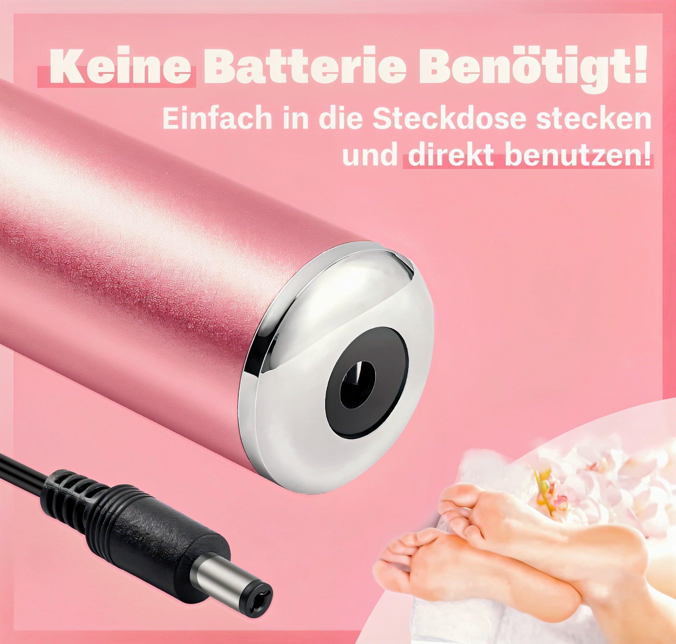 Footglow Hornhautentferner, Elektrischer Hornhautentferner Fußpflegegerät Pediküre, Hornhautentferner Elektrisch, Foot glow Maschine, Footgloworiginal effektiver Callus Remover