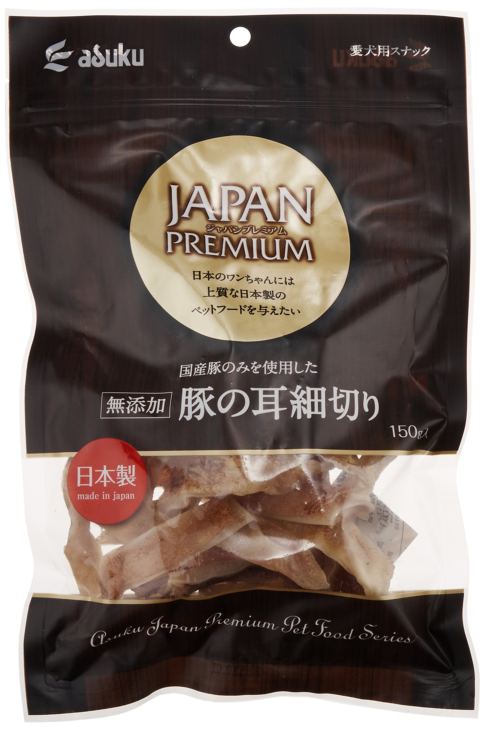Amazon | ジャパンプレミアム JAPAN PREMIUM 豚の耳 細切り 150g