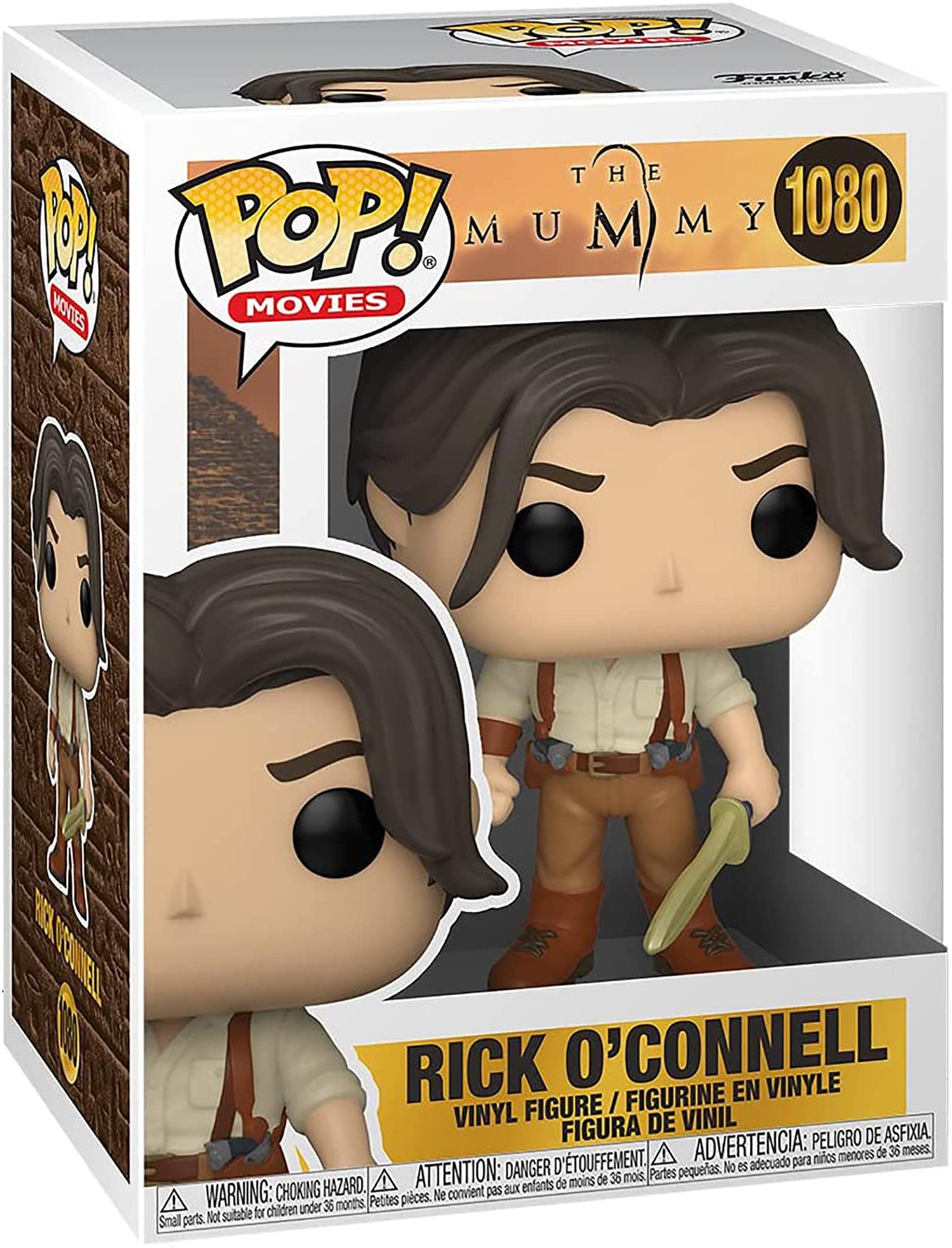FUNKO The Mummy Rick O'Connell ハムナプトラ Amazon.com: Funko Pop! Movies: The Mummy - Rick O'Connell : Video