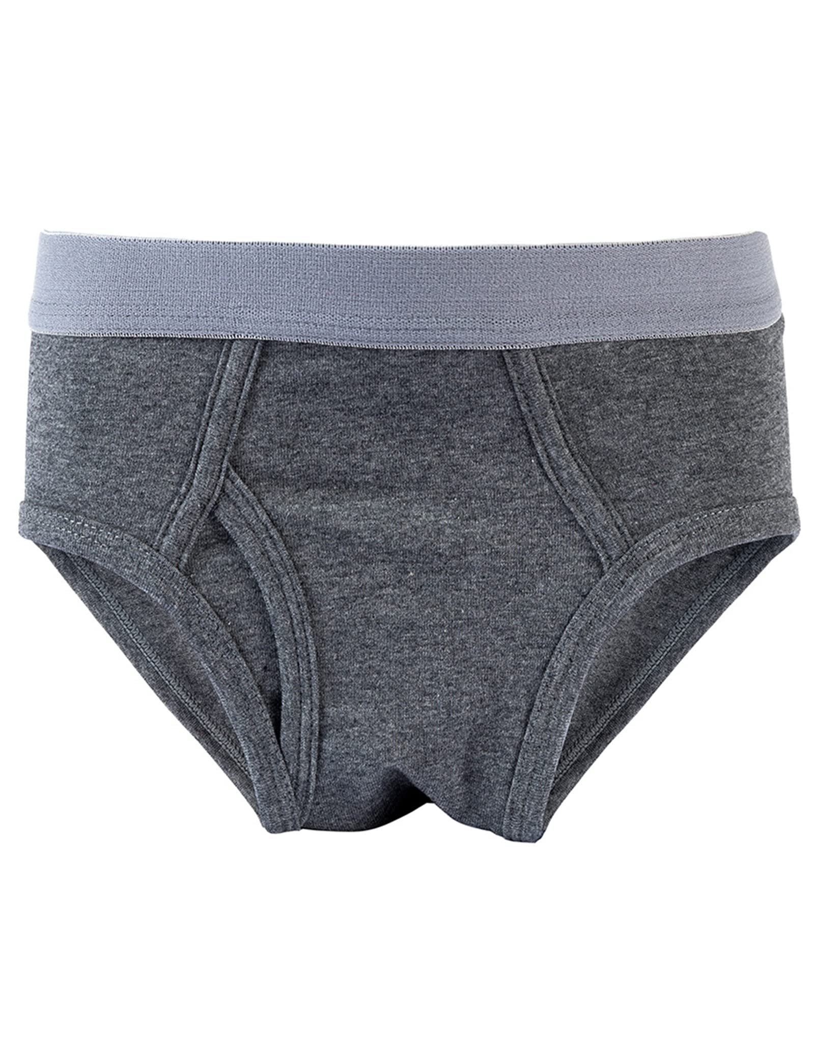 Kiench Jungen Slips Baumwolle Unterhosen Unifarben 5er-Pack