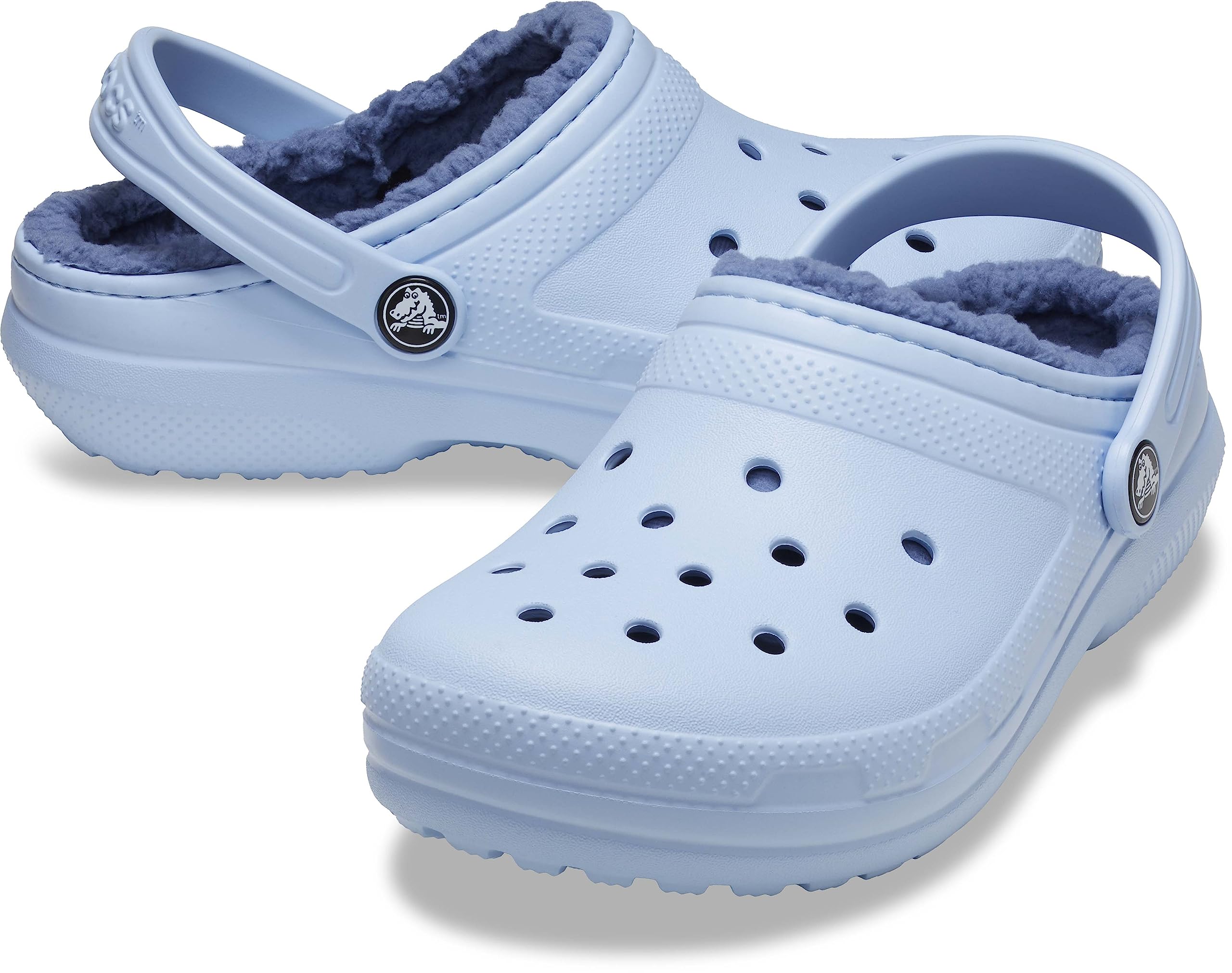 Crocs Uniseks - dzieci Classic Lined Clogs | Fuzzy SlippersChodak