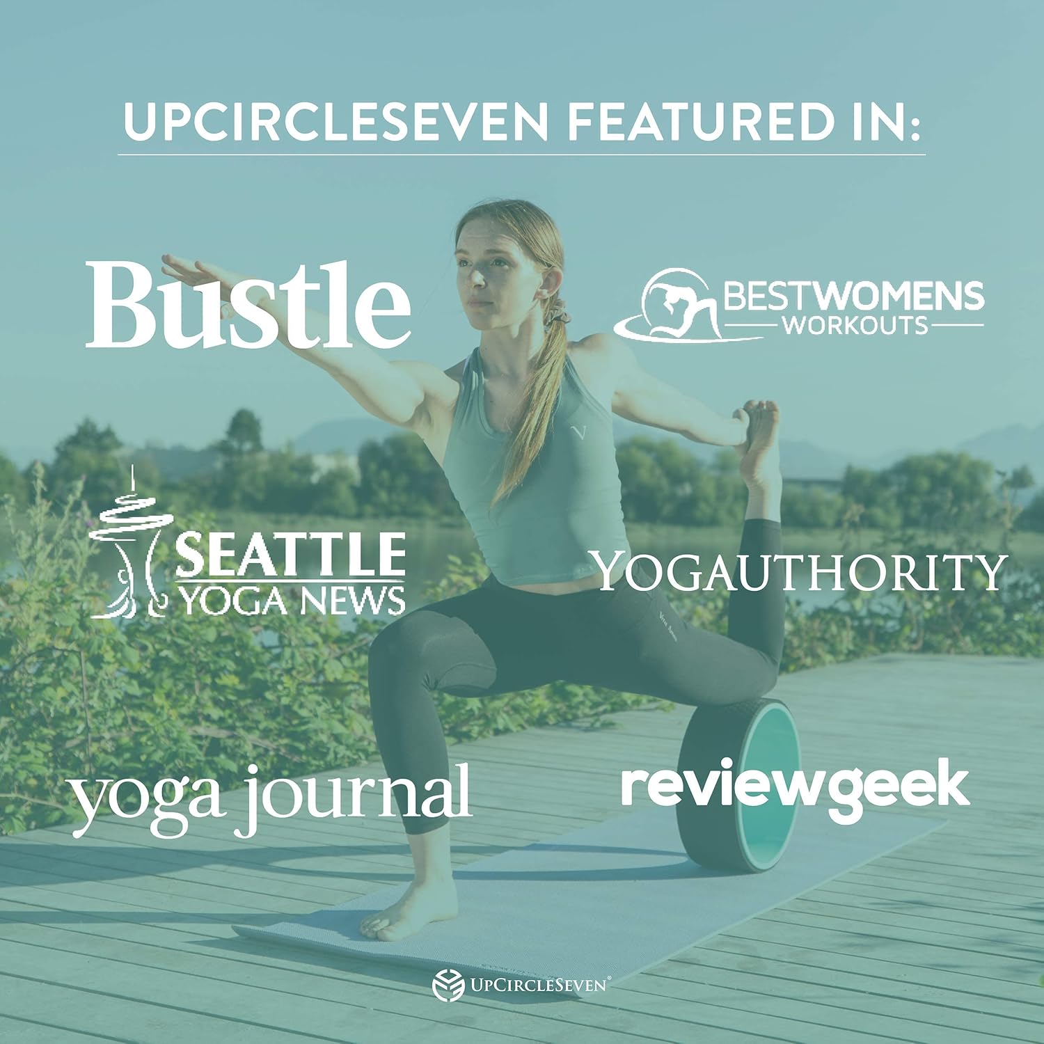 UpCircleSeven Aerial Yoga Swing Set Ceiling Mount Accessories, Turquoise : Sports & Outdoors