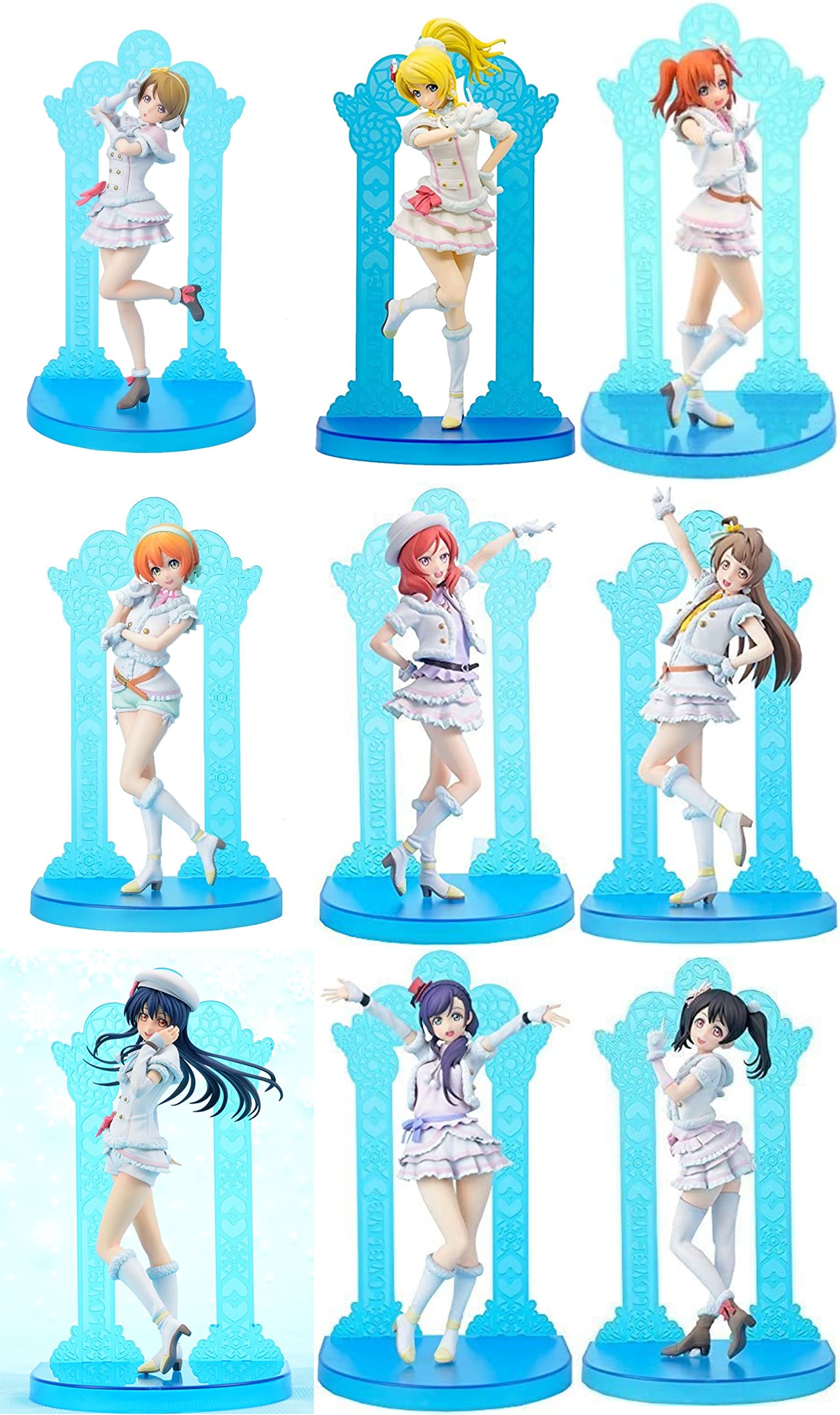 Amazon | ラブライブ! SPMフィギュア Snow halation 9点セット  