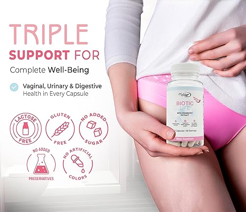 Miniatura 6 de Vagy Rejuvenation BioticLife Probiótico para mujeres – Probióticos para la salud vaginal, digestiva y urinaria – Suplemento con prebióticos