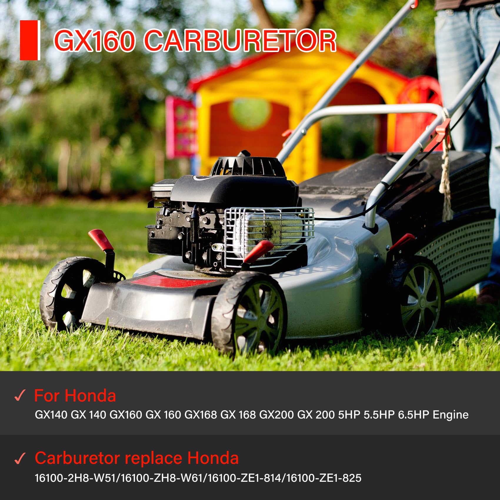 Set Filtro Candela Per Motore A Benzina Honda Kit Filtro Aria E Candela Per Motori Honda GX160 5.5HP E GX200 6.5HP - Ricambio Nuovo Di Alta Qualità Filtro Aria Candela Honda GX160 - Foto 3