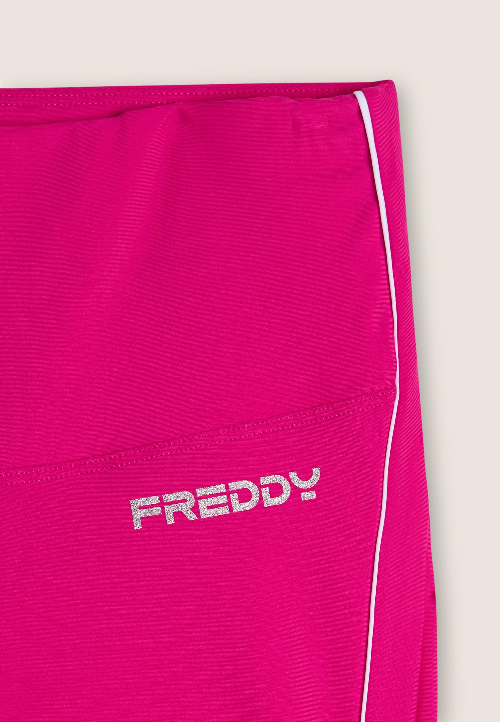 FREDDY - Leggings Pirata De Cintura Alta con Ribetes En Contraste
