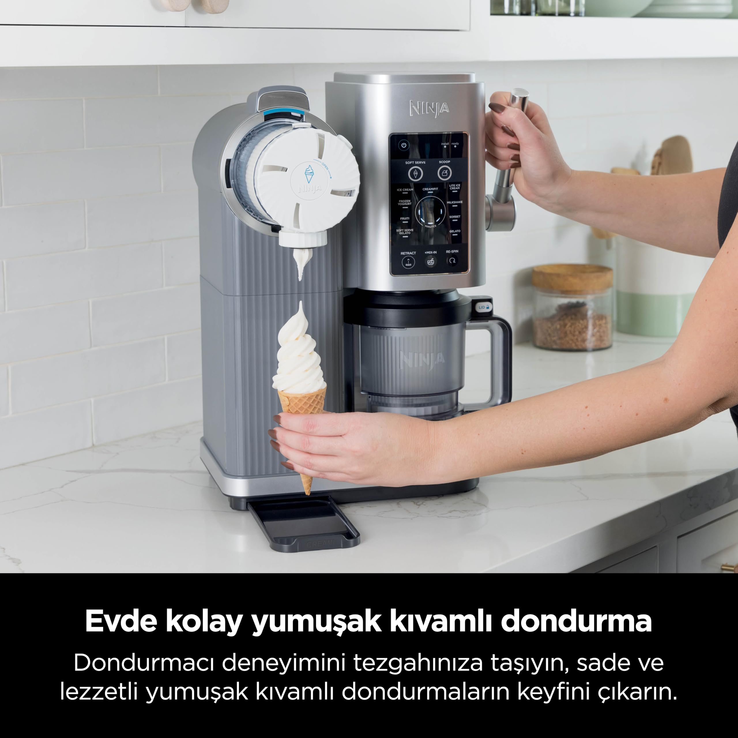 Ninja Swirl by CREAMi 13-in-1 Soft Serve & Dondurma Makinesi