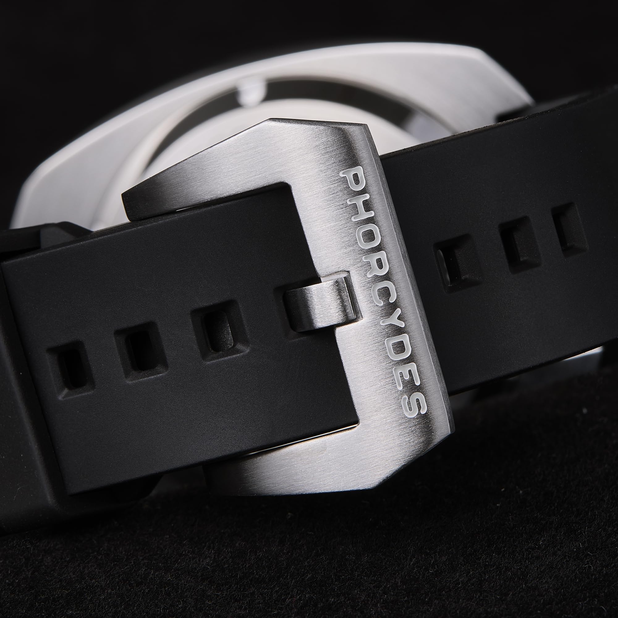 PHORCYDES PH-1 500M Montre de plongée mécanique NH35A Automatique Boîtier en acier inoxydable Lumineux