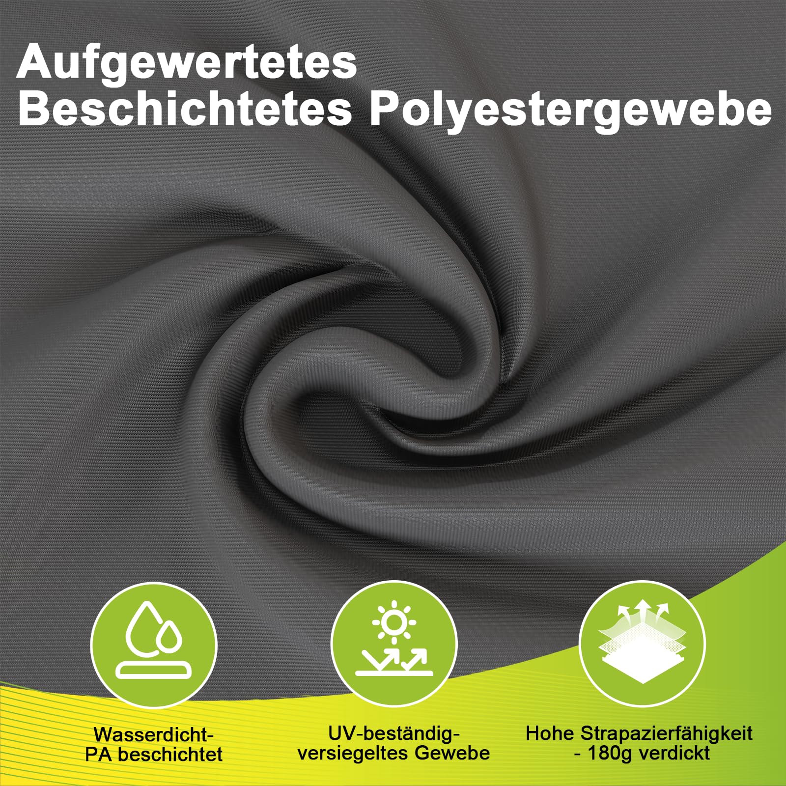 Devoko Aluminium Pergola mit Schiebedach, Verstellbarer Schattenfläche, UV-Schutz 50+, Pavillon 3x4 wasserdicht stabil Winterfest, Grillpavillon Metall für Gärten und Terrassen, Grau.