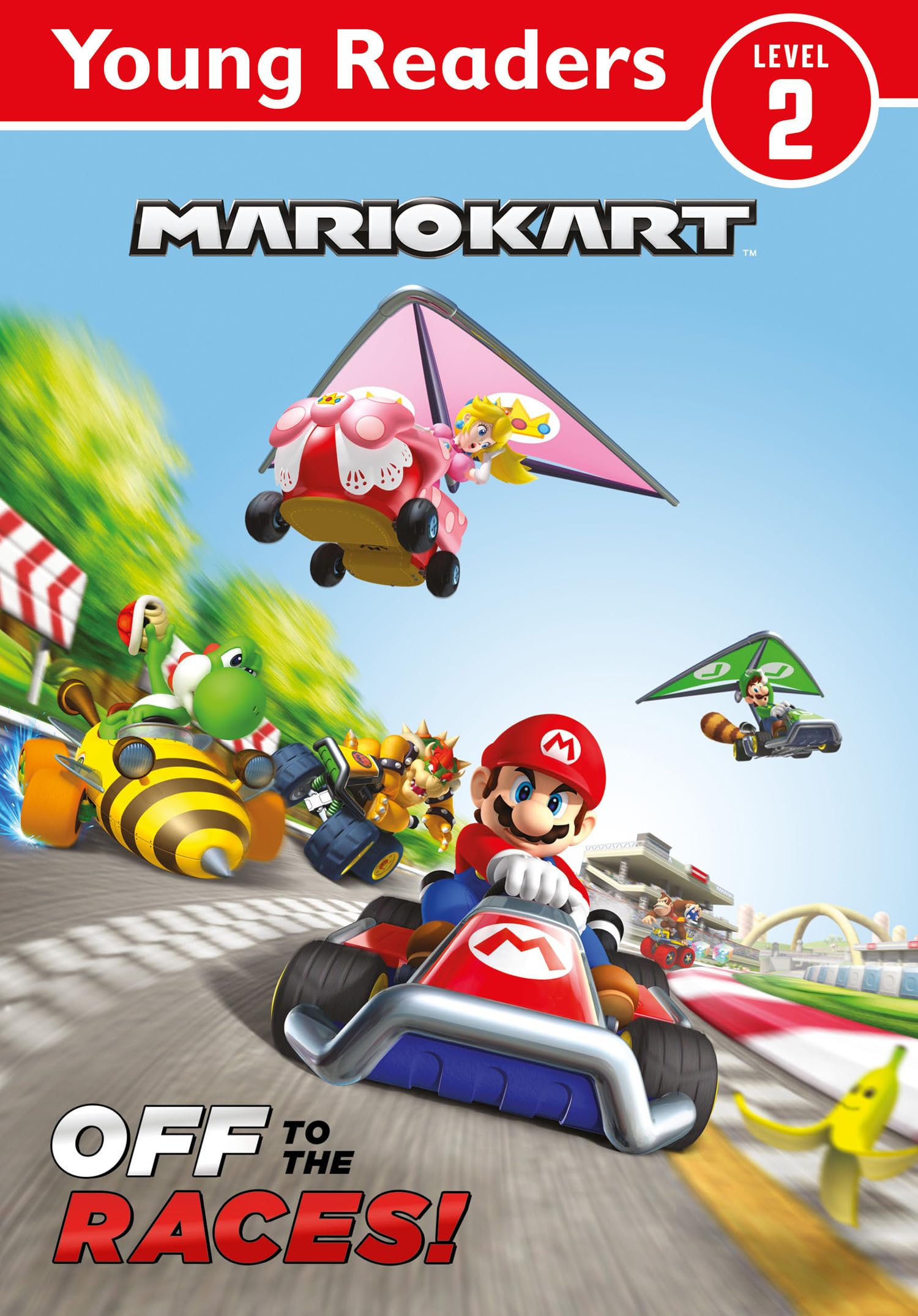 Official Mario Kart: Young Reader – Off to the Races!: An illustrated gaming adventure for children learning to read or reluctant readers who love video games!