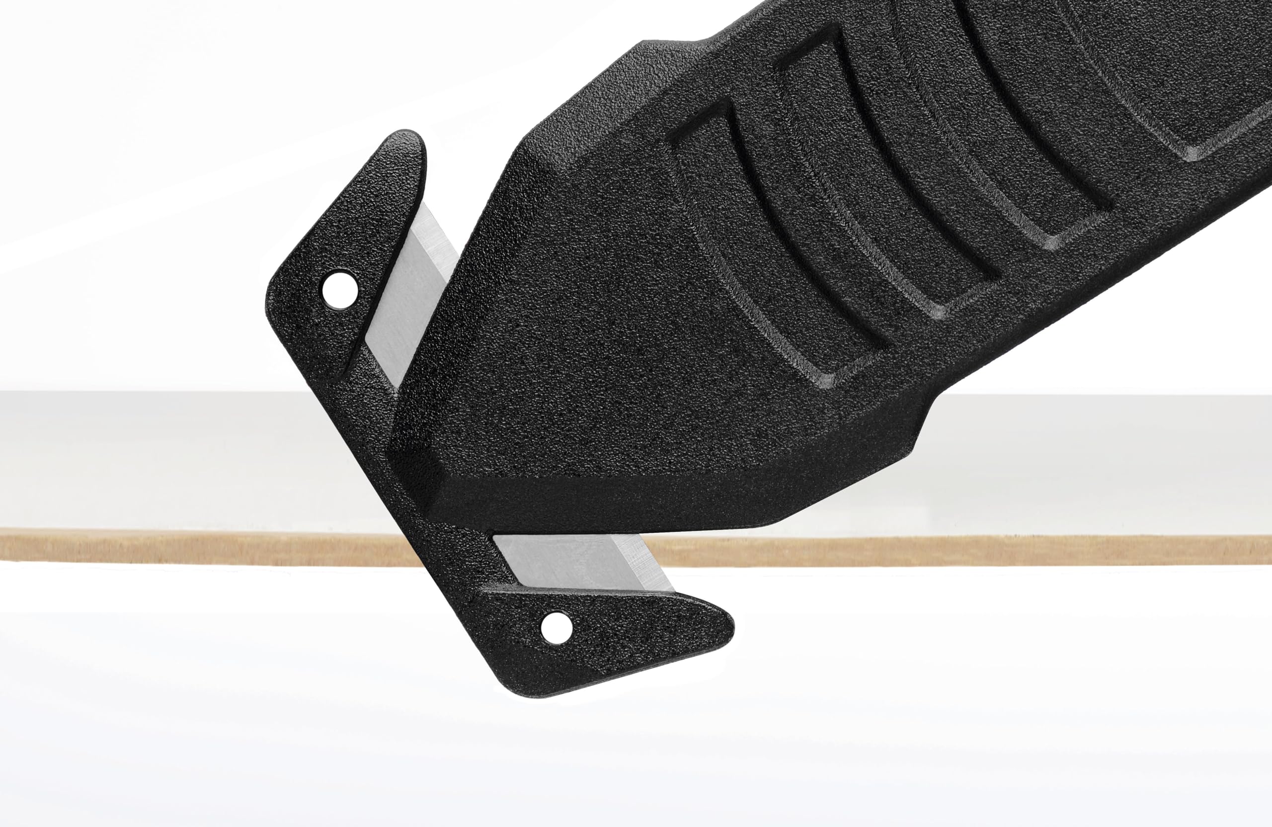 MARTOR 100x SECUMAX 145, verdeckte Klinge, Cuttermesser Kunststoff | Einwegmesser, 2in1-Kopf, Karton bis 1 Lage, Folie & Umreifung, Logistik, No. 145001.16