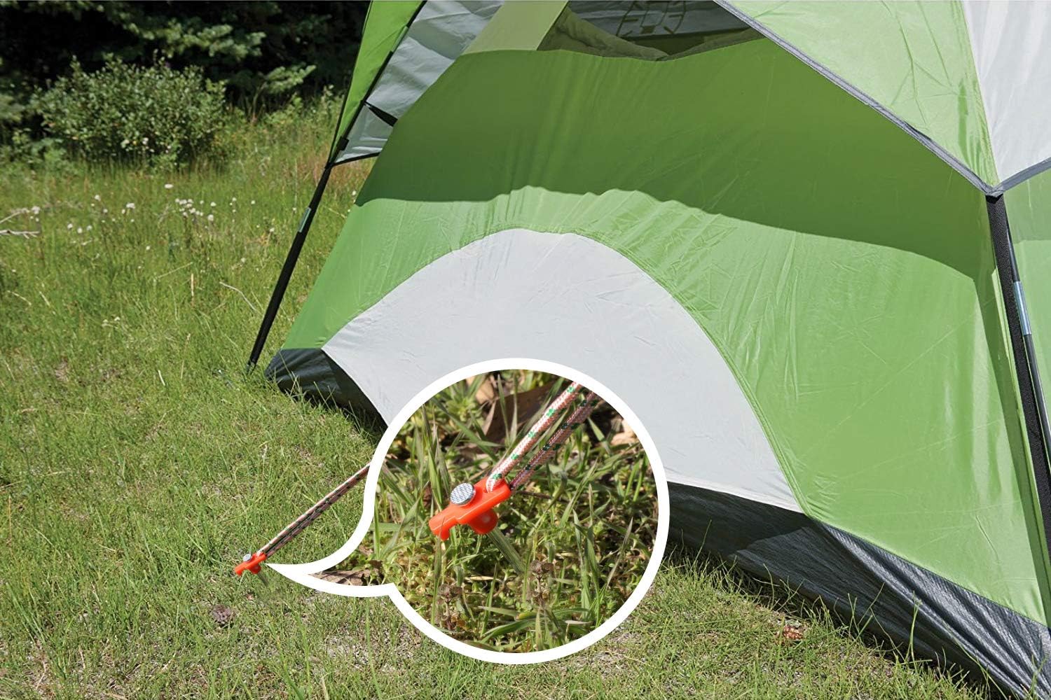 ABCCANOPY Lot de 10 piquets de tente de camping de 25,4 cm