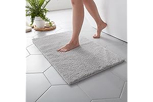 Martha Stewart Shop Drlyon Microfiber Bath Rug - Ultra Soft, Plush, Non-Slip, Washable