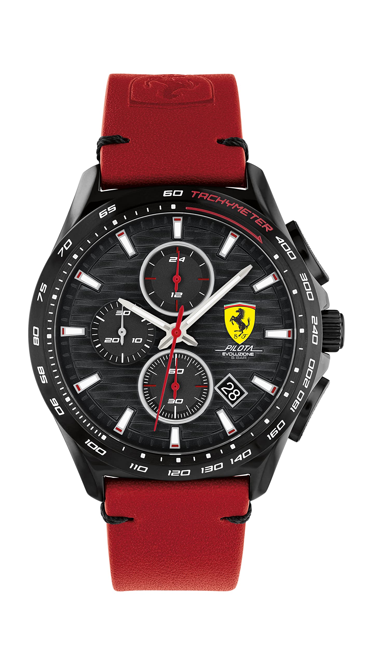 Scuderia Ferrari Pilota Evo Analog Black Dial Mens Watch-0830880 (B09RF31B7R) Amazon Price History, Amazon Price Tracker