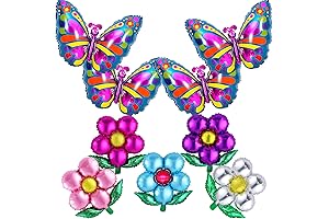 9 Pcs Vibrant Spring Balloons