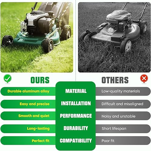 Miniatura 4 de Youxmoto LTX1050 Conjunto de husillo 618-05016 apto para MTD, apto para Cub Cadet 50" Deck 2011-2014 SLTX1050 LTX1050VT, el husillo reemplaza