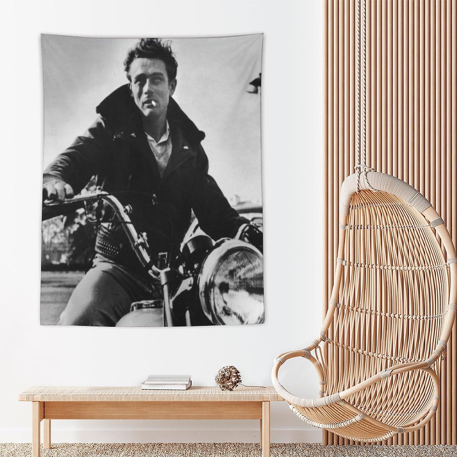 Amazon.co.jp: ジェームズディーン喫煙タバコ映画タペストリー