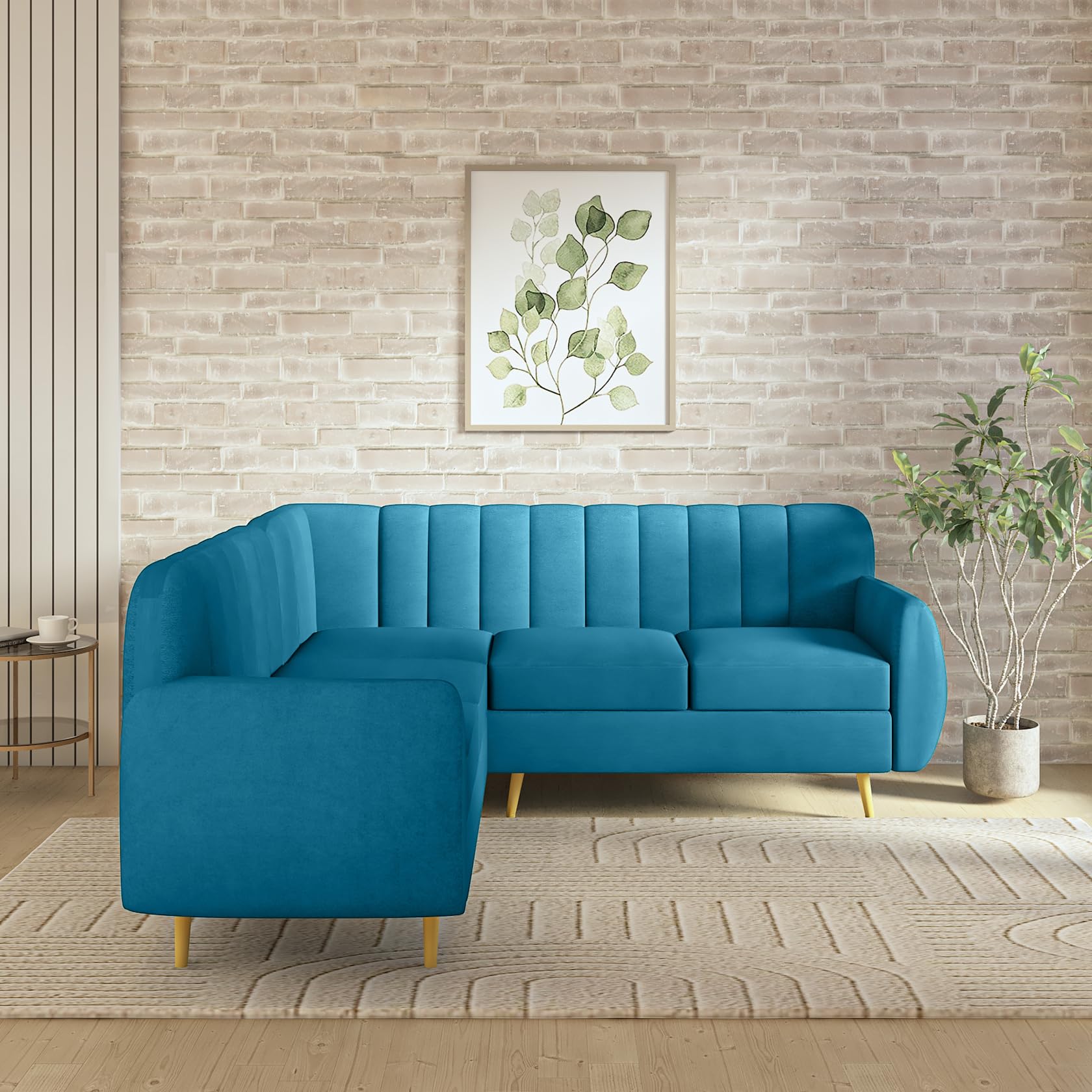 See full amazon price history chart for wakeup INDIA Hazy Premium Fabric Sofa Set | 5 Seater Fabric RHS L Shape Sofa Set for Living Room | Pocket Spring Cushion | Padded Cushioned Armrest, 3 Years Warranty, Polished Metal Leg (Light Blue) wakeup INDIA Hazy Premium Fabric Sofa Set | 5 Seater Fabric RHS L Shape Sofa Set for Living Room | Pocket Spring Cushion | Padded Cushioned Armrest, 3 Years Warranty, Polished Metal Leg (Light Blue) (B0CZ92WLT1) Amazon Price History, Amazon Price Tracker