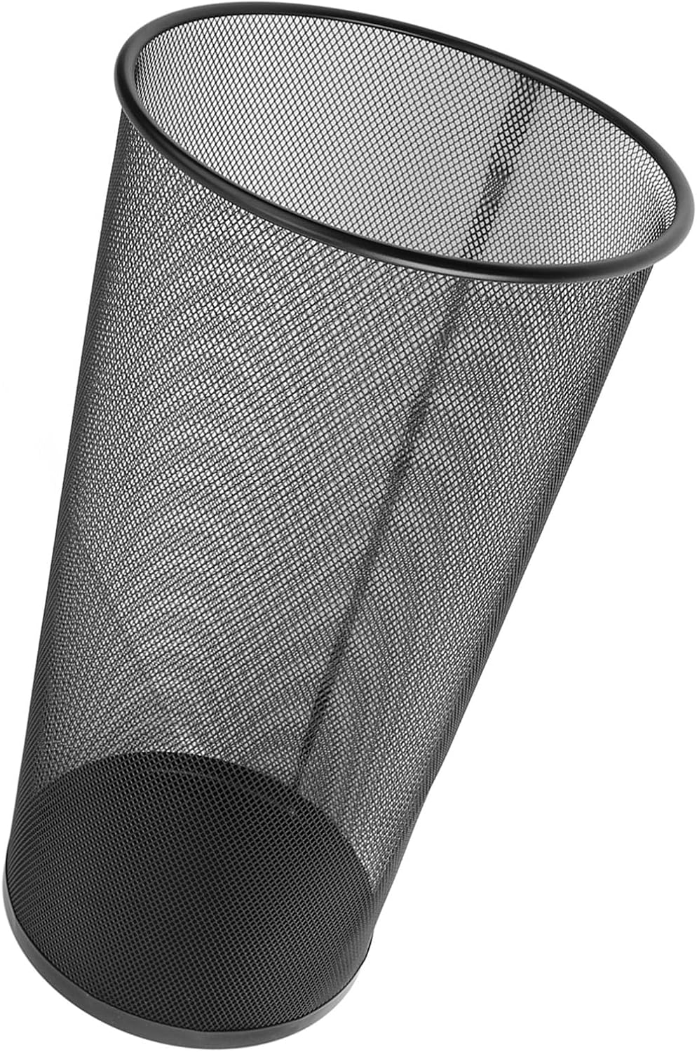 Premium Metal Mesh Umbrella Holder Quick Drying Stable Stand Rack Black, for Entryway Office Hotel