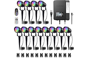 SUNVIE Smart Light Kit: Illuminate Your Outdoor Oasis with Vibrant Colors and Effortless Control