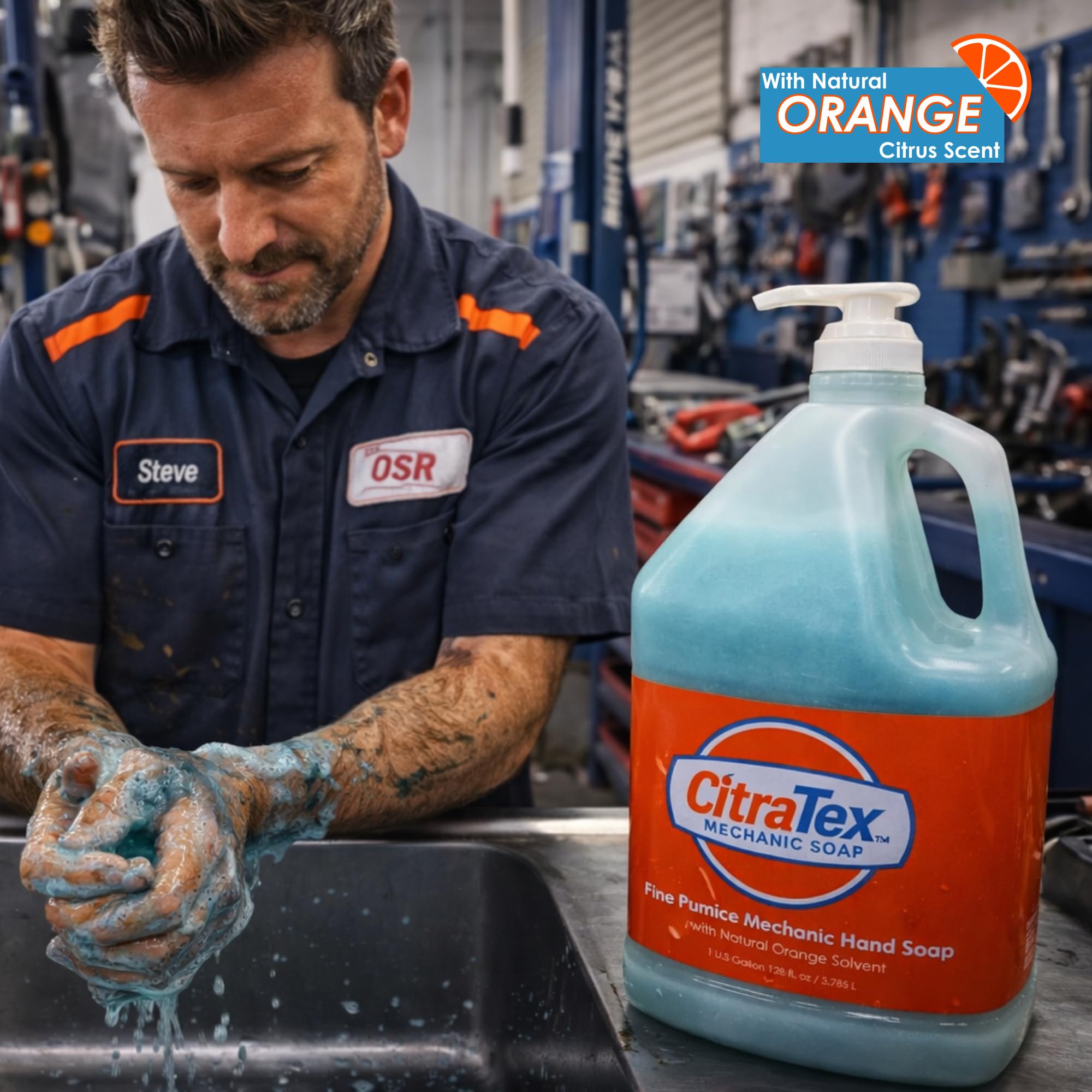 Amazon.com: Citratex Heavy Duty Mechanic Hand Soap with Fine