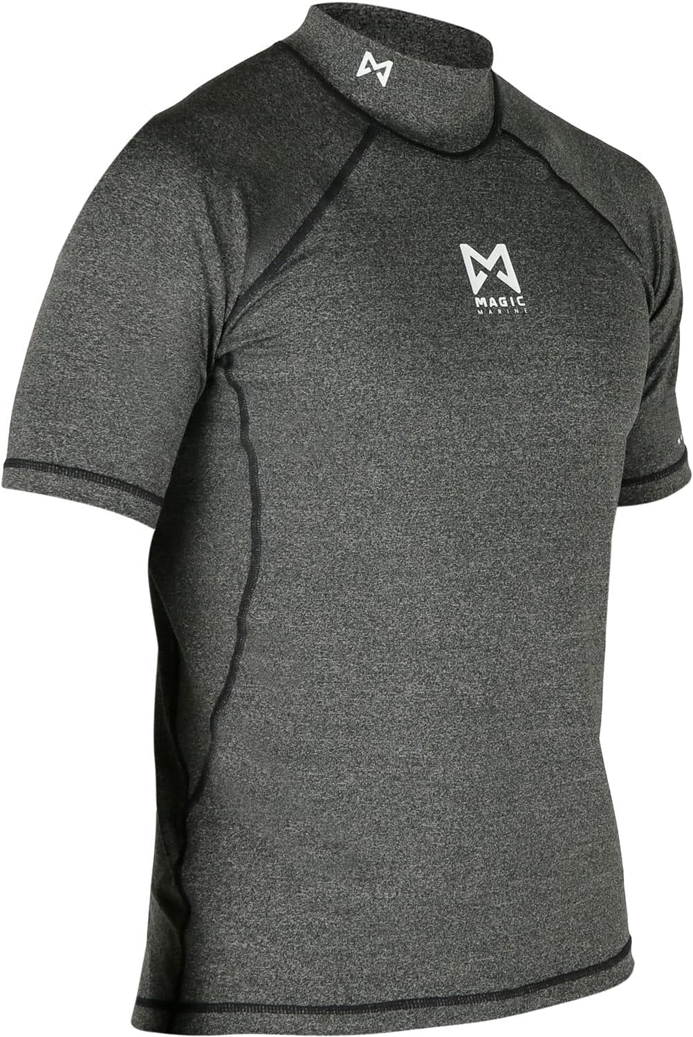 Cube Short Sleeve Rash Guard - Black MM081010