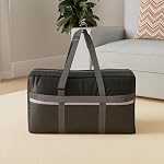 REDCAMP Foldable Duffle Bag Large Size 75L Lightweight & Multifunction, 25" Water Repellency Travel Duffle Bag for Men Women, Black