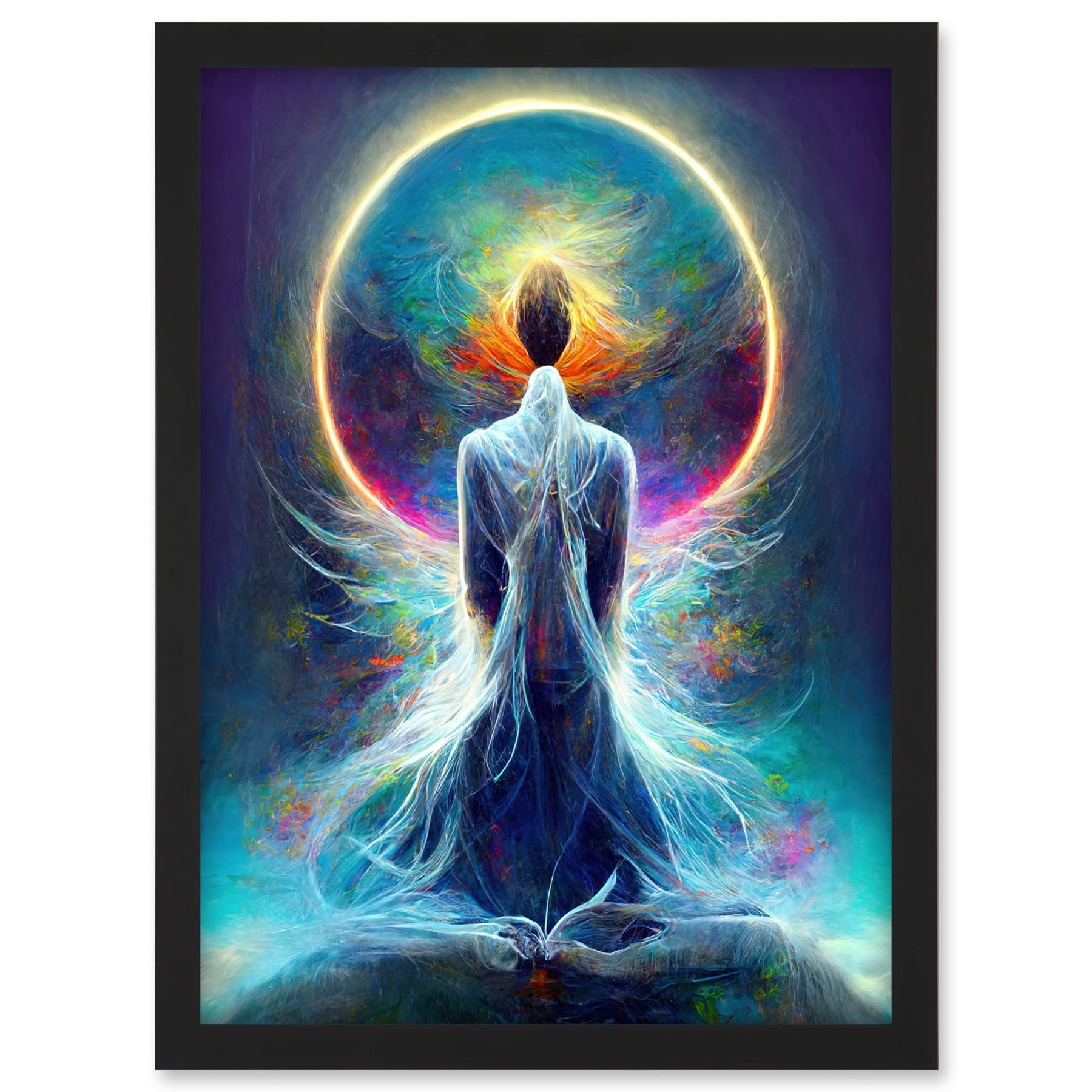 Doppelganger33 LTD Mystical Psychic Spiritual Dream Artwork Framed A3 Wall Art Print