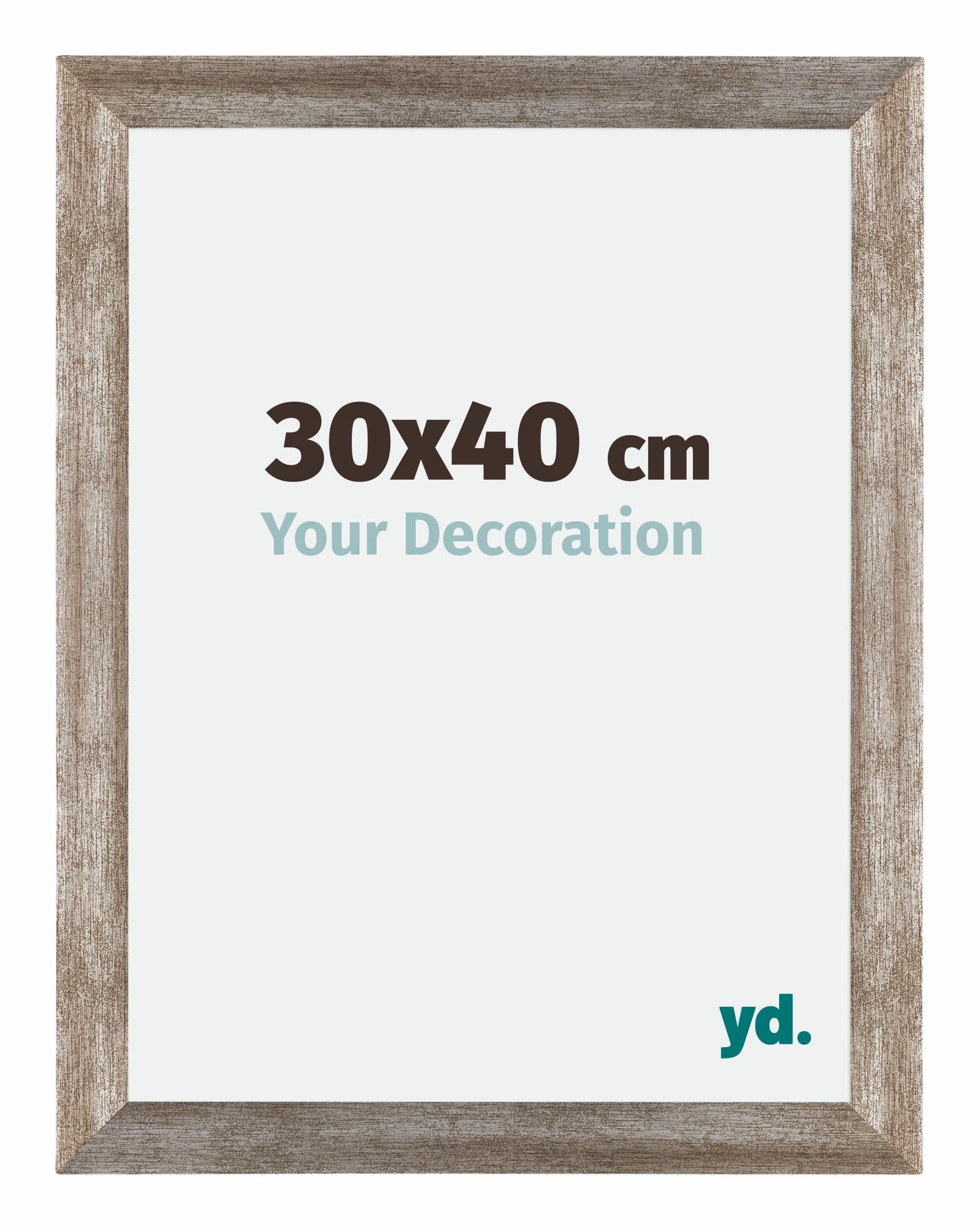 Your Decoration - Puzzle frame 30x40 - Metal Vintage - Puzzle frame 500-1000 Pieces - MDF Photoframe - Mura