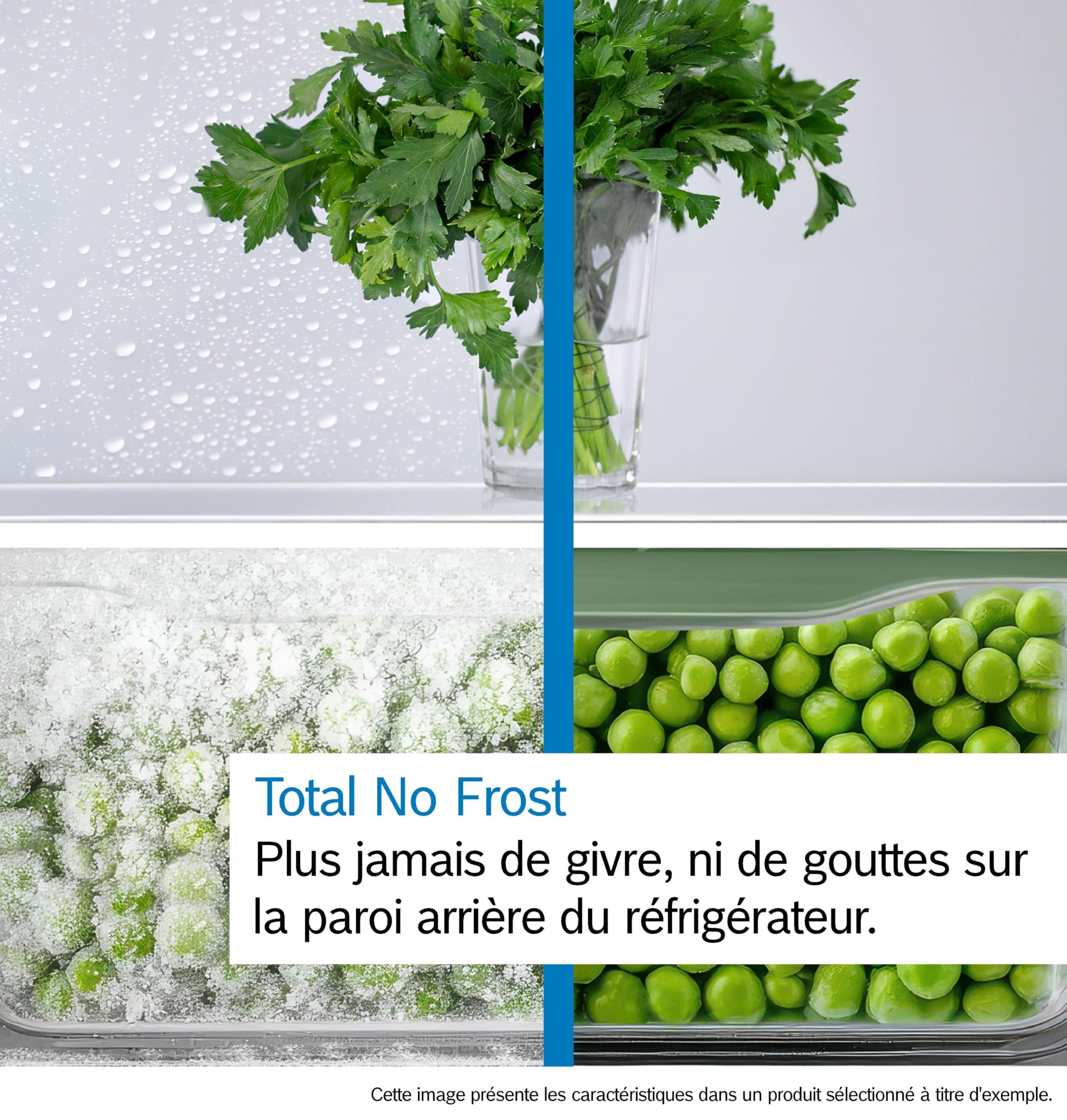 Bosch KGN367LDF- Série 4, Réfrigérateur combiné pose-libre,186 x 60 cm, Inox