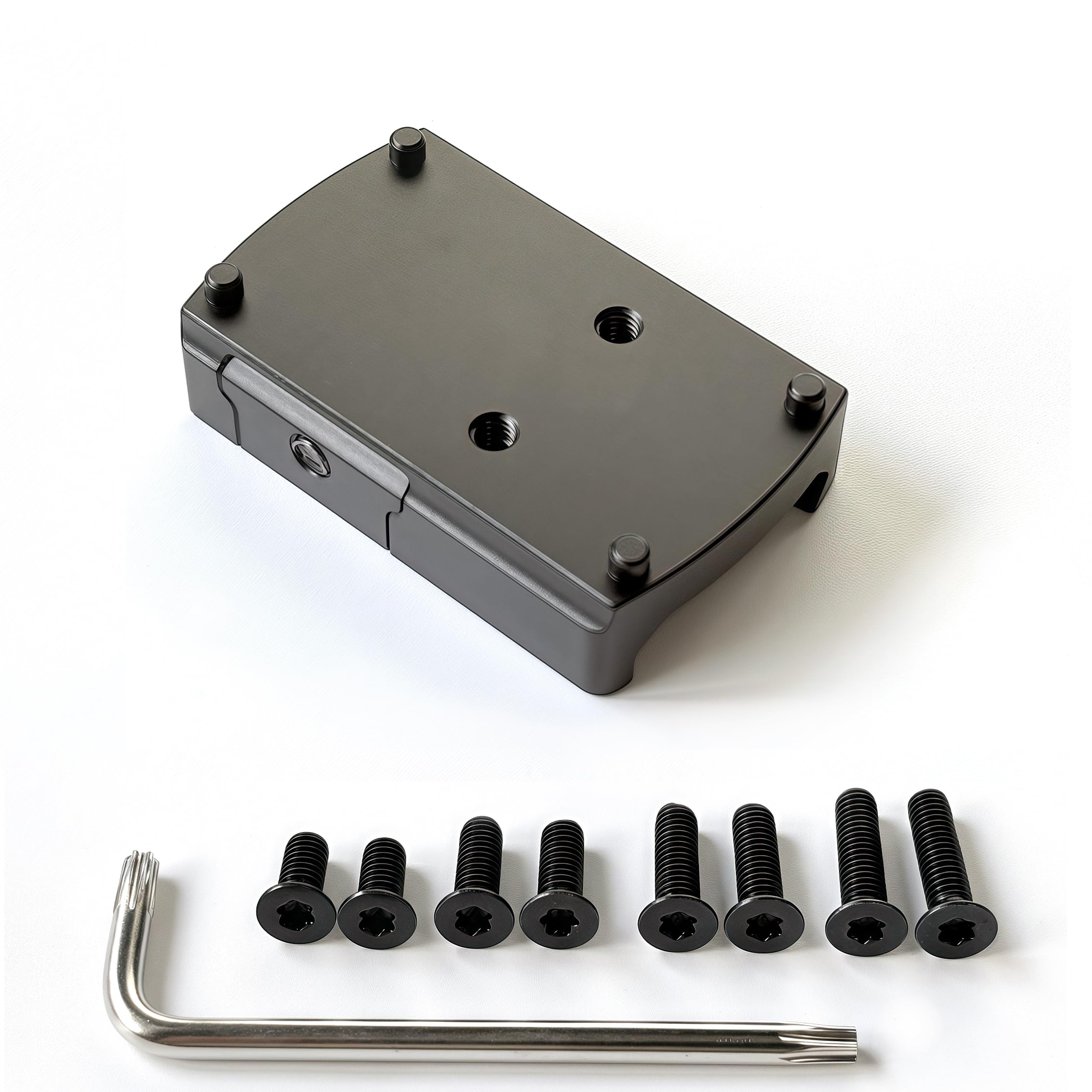 KEMIFON Doctor Red Dot Mount Picatinny Rail Mount Reflex Sight Optics Low Proflile Adapter Plate Compatible with Doctor/Noblex/Vortex Venom/Viper/Burris Fastfire/ARO/Crimson Trace CTS-1250 Footprints