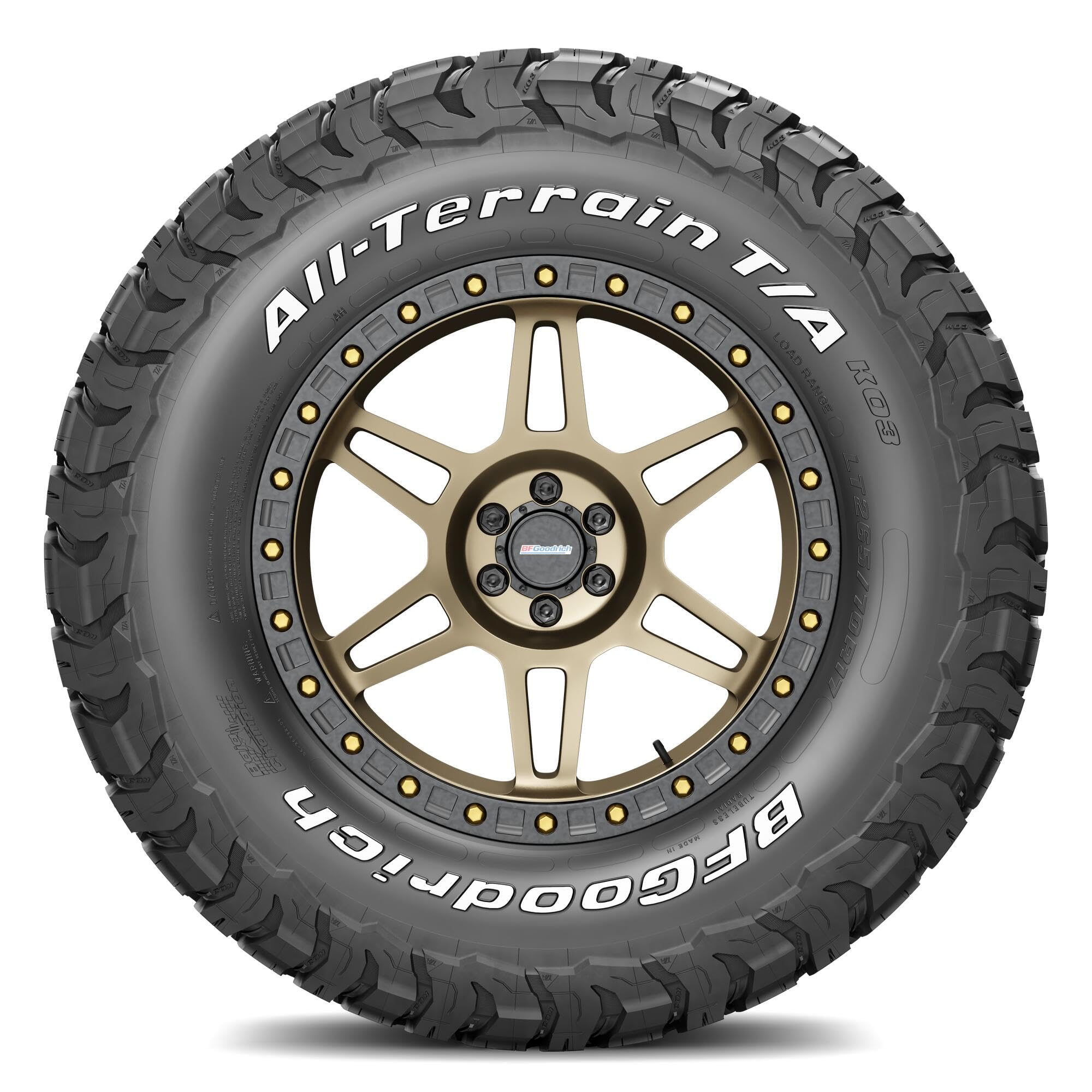 LT235/85SR16 BF GOODRICH TL AT TA KO3 RWL 120S