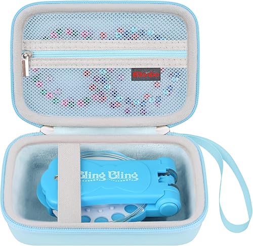 Miniatura 17 de Elonbo Estuche de transporte para la colección Blinger Deluxe Glam, gemas de recambio, kit Bedazzler con strass, gemas para el pelo o joyas