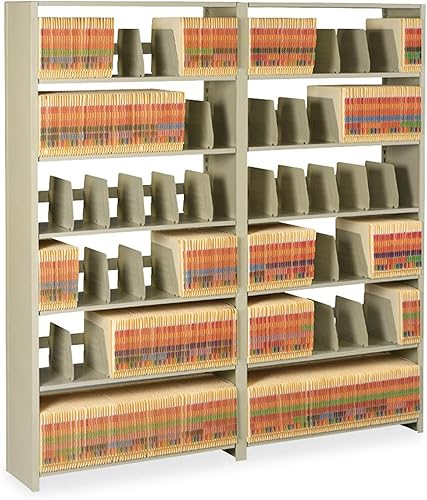 Miniatura 3 de Tennsco snap-together seven-shelf cerrado unidad de Add-on, acero, 48W x 12d X 88H, color arena