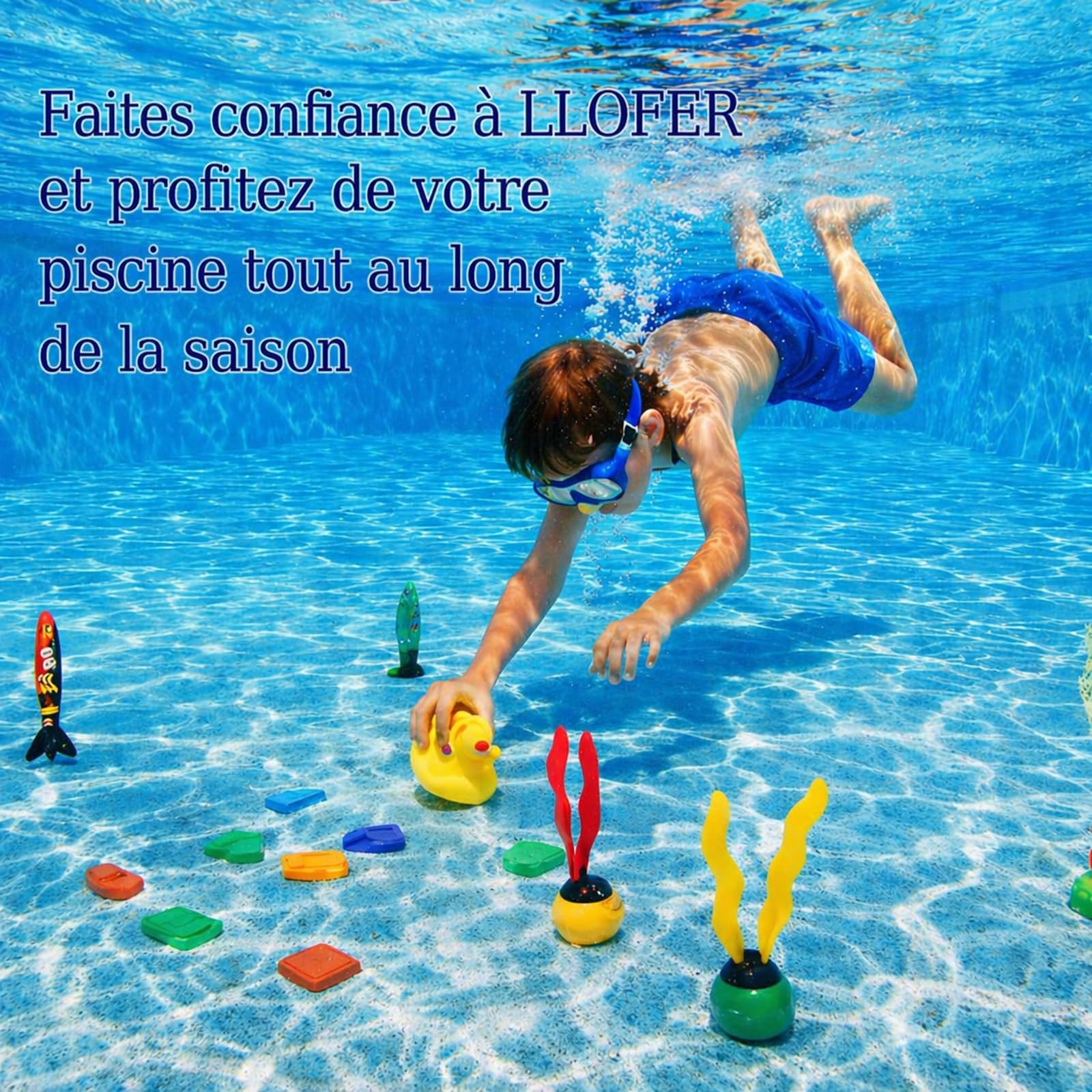 LLOFER - Sal en Tableta - Descalcificación de Agua - Agua más Clara y Suave - Sal para Piscina 25 kg