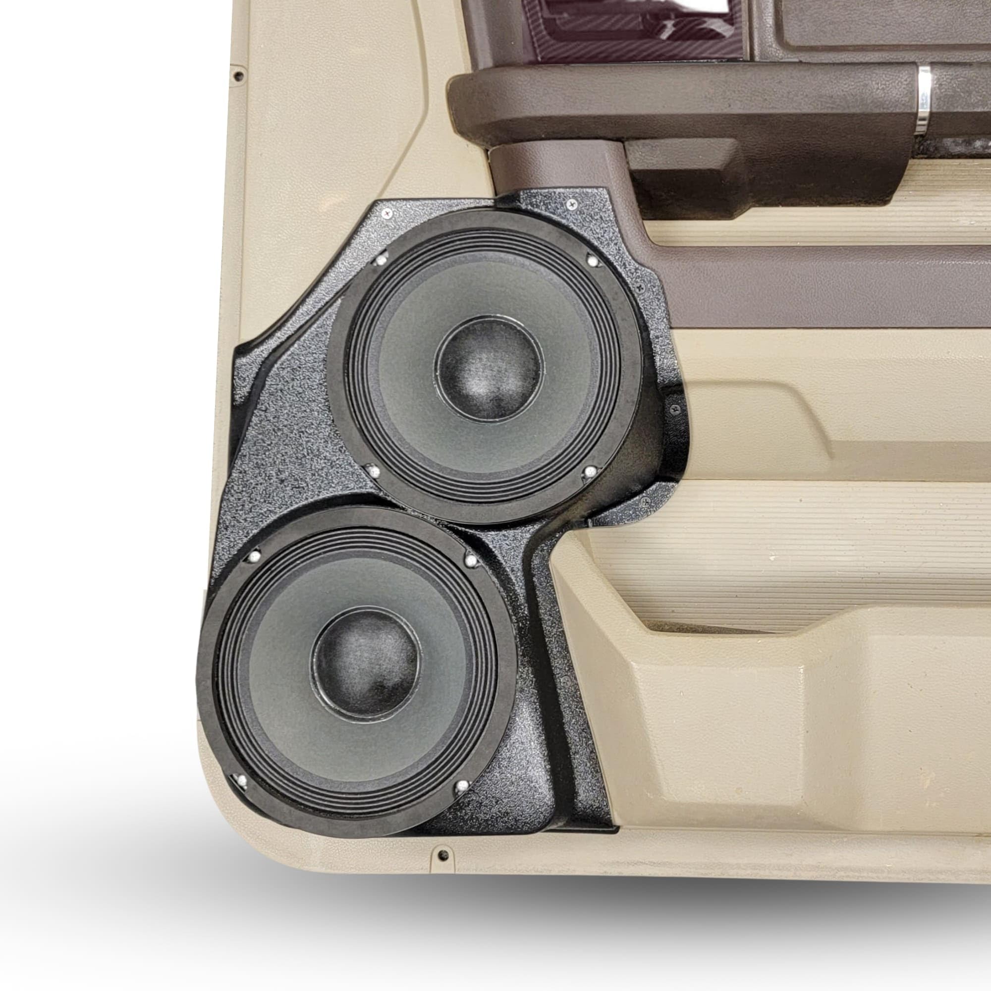 ④Apple Pod スピーカー Amazon.co.jp: デュアル8インチスピーカーポッド。09-18 Dodge Ram