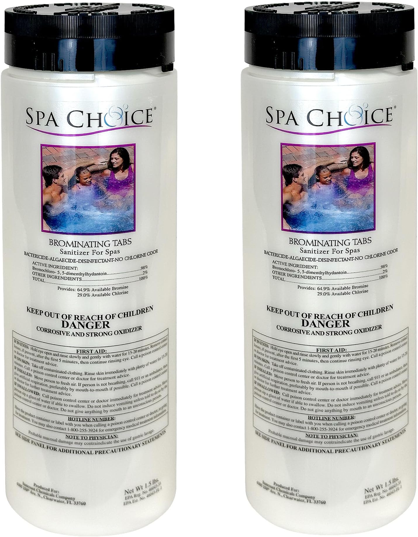 Spa Choice 472-3-3001 Bromine Tabs for Spas and Hot Tubs