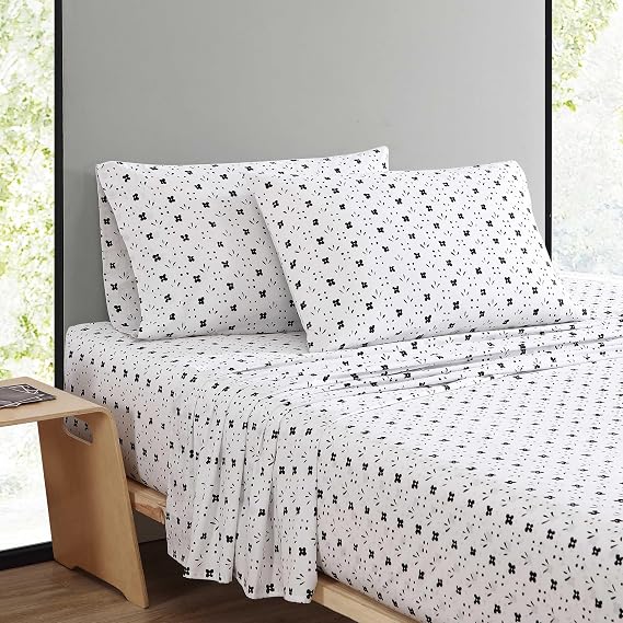 MARIMEKKO - Queen Sheet Set with Fitted Sheet & Pillowcases