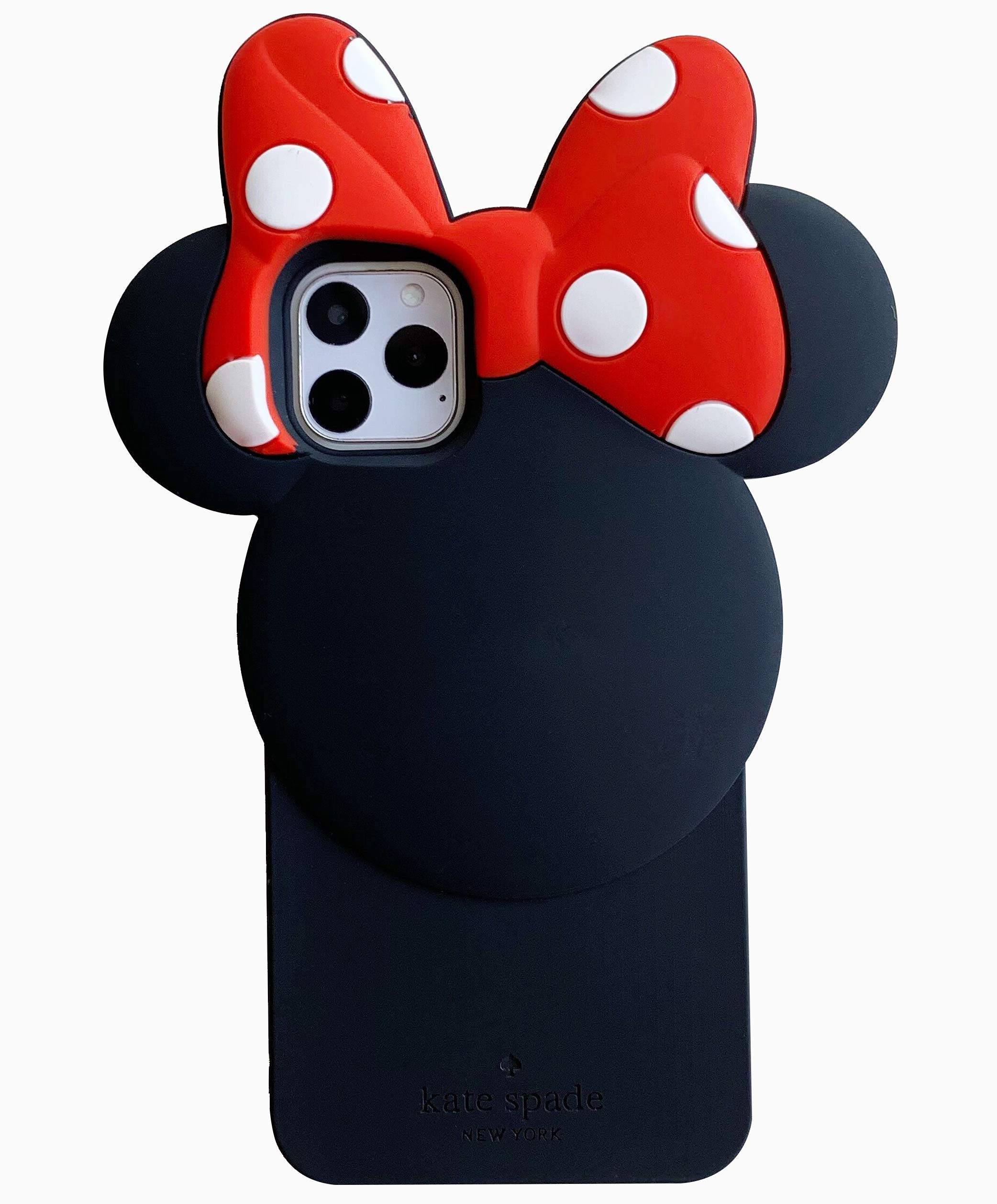 TopFunny Cases for iPhone Xs Max Case Silicone 3D Cute Cartoon Bowknot Design Slim Fit Soft TPU Bumper Gel Cover Shockproof Case Compatible with Apple iPhone Xs Max 6.5"