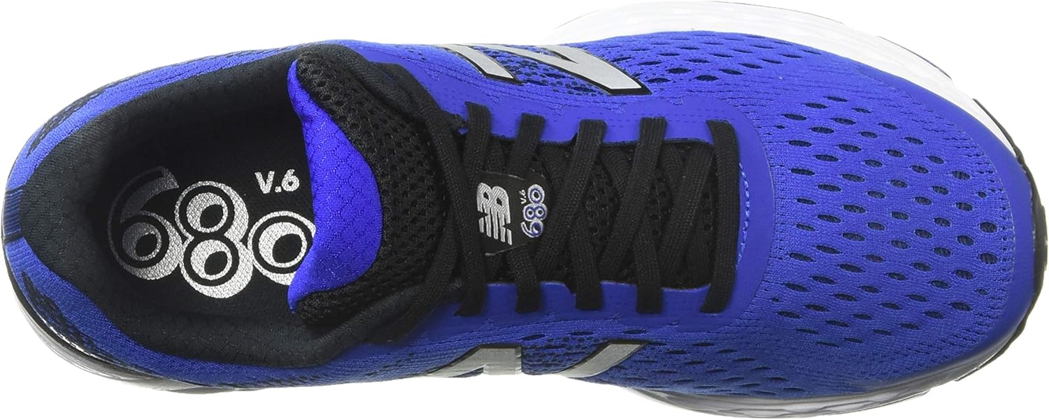 New Balance Men's 680v6 Cushioning Running Shoe 7 Uv Blue/Black