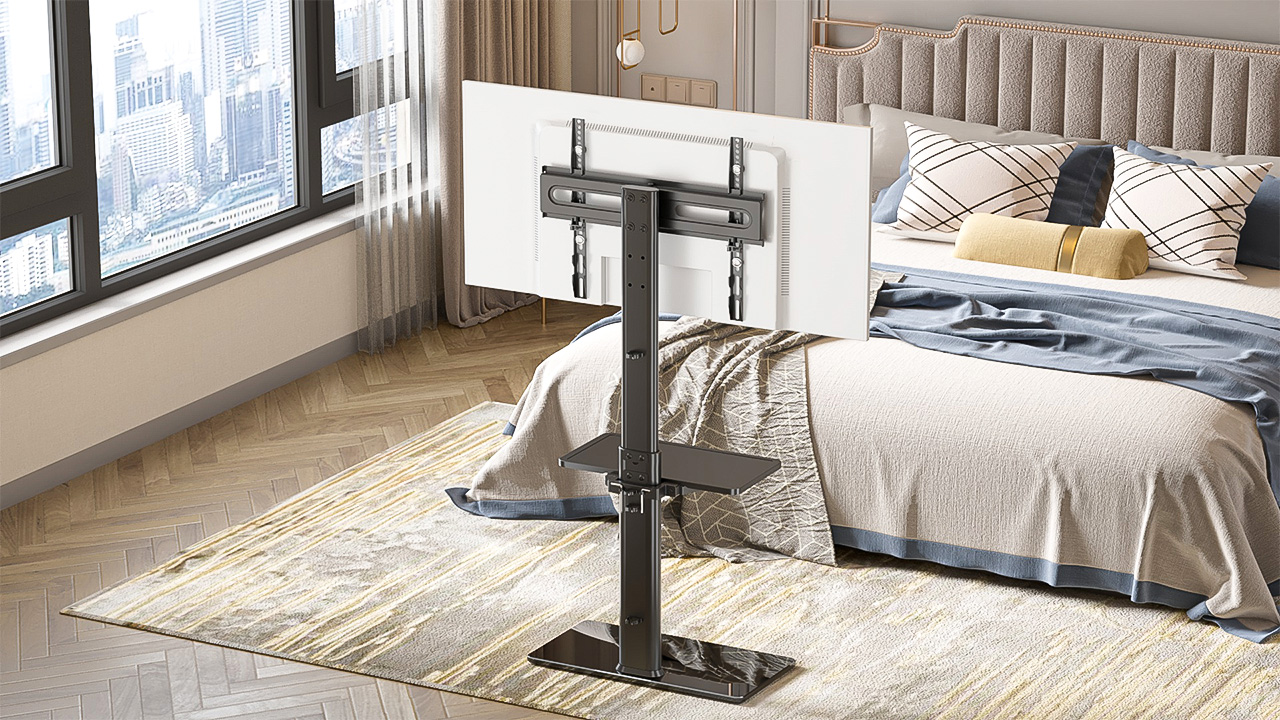 Amazon.com: AX WABER Universal Floor TV Stand with Mount 70 Degree