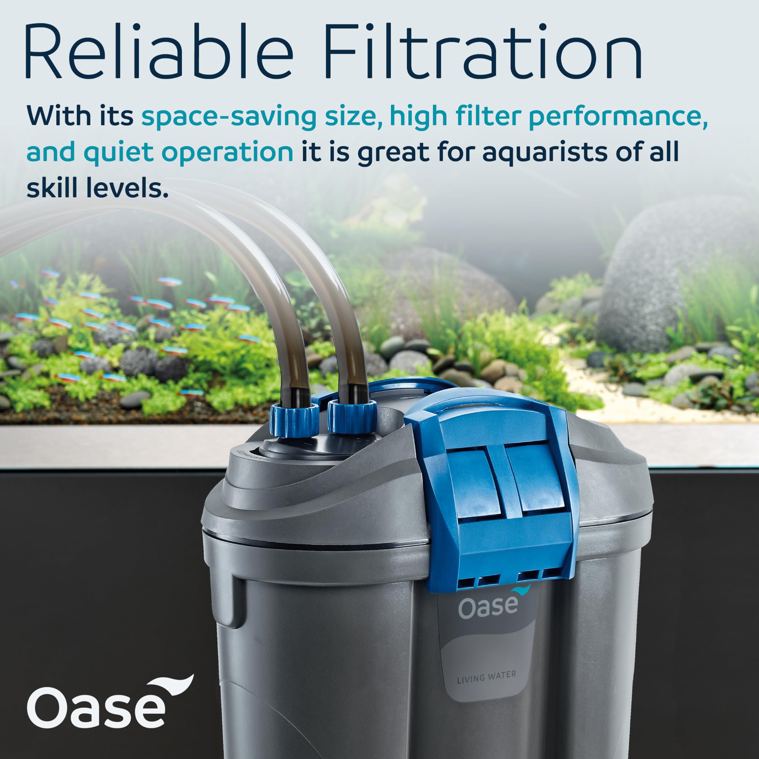 Amazon.com : OASE Indoor Aquatics Filtosmart 100, Black, 4 Piece