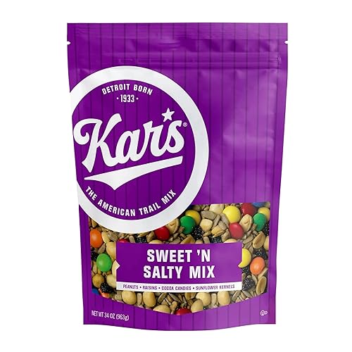 Miniatura 18 de Kar's Nuts Nut 'N Berry Trail Mix, 13.25 oz – Bolsa resellable (paquete de 6), snack de mezcla de frutos secos sin gluten