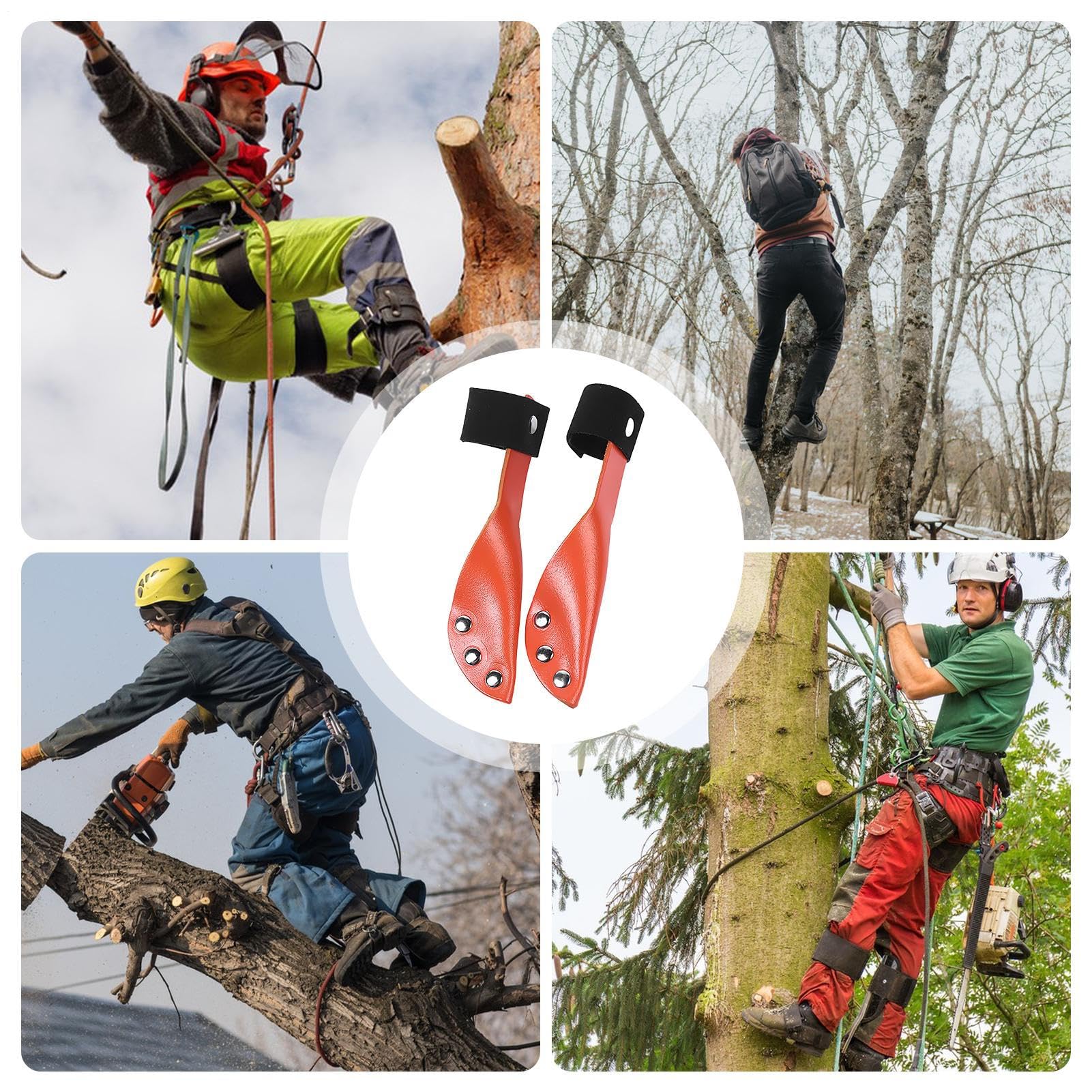 Tree Climbing Spikes Cover - Soft Flexible Guards for Climbing Gear | Secure Protective Accessories for Hikers, Arborists, Landscapers, Farmers, Workers & Outdoor Sports Climbings Equipment