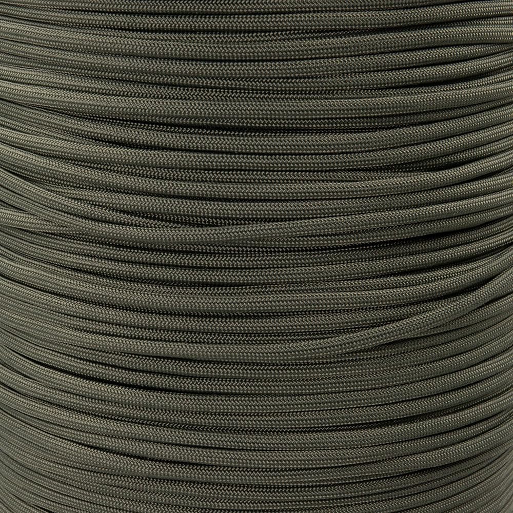 Paracord Planet Solid Color 550lb Paracord – 7 Strand Type III Nylon Cord for Indoor and Outdoor Tasks – Basil (25 ft)
